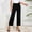 Black, variant on PYGNJK Womens Wide Leg Jeans Cropped Trendy High Waisted Baggy Loose Stretchy Denim Pants With Pockets