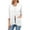 A-02 White, variant on HOWCOME Lightweight Kimonos for Women Loose Fit 3/4 Sleeve Beach Cover Up Cardigan Sweaters, Female, X-Large, Dark Gray