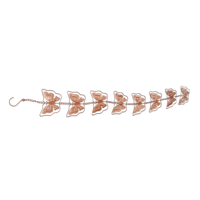 Hanging Rain Catcher, Simple Installation Butterfly Shape Rain Chain Decorative Beautiful for Courtyard