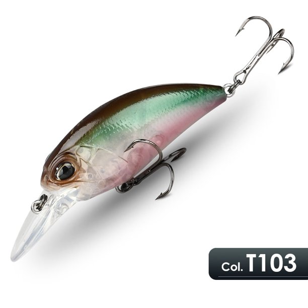 MEREDITH JERK CRANK M65 flotante 14g modelo caliente señuelo de pesca cebo duro 11 colores Wobbler manivela calidad profesional profundidad 2,0-2,5 m Tan Jianjun unisex