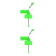 thumbnail image 1 of Kearding Cerveza Snorkel Cerveza Bong Bucks Hens House Entretenimiento Fiesta Embudo Beber Snorkel verde 2Conjunto, 1 of 6
