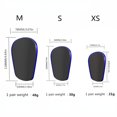 thumbnail image 5 of 1 par de mini espinilleras de fútbol resistentes al desgaste, protectores de piernas que absorben los golpes, livianos y portátiles, para entrenamiento de fútbol, 5 of 5