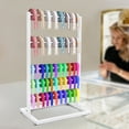 thumbnail image 6 of 5 Tiers Freestanding Multifunctional Rack Organizer, Rectangular Metal Rack, 6 of 16