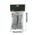 thumbnail image 3 of TUWABEI High-Reflective Guy Lines 4mm Tent Cords Camp Ropes for Tent, Tying Down Tarps, Canopies Fixed Wind Rope, 3 of 9