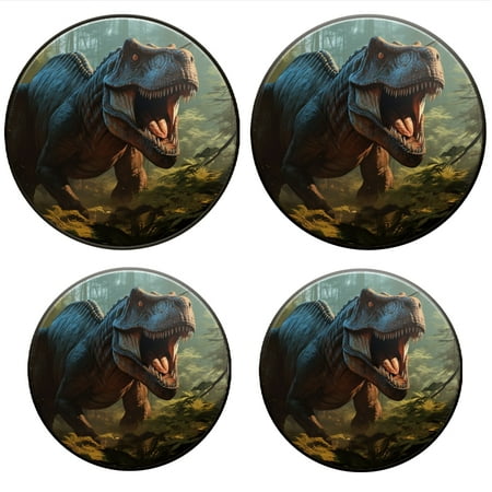 

Bahomeck Electric Stove Burner Covers Set Of 4 Ferocious Tyrannosaurus Rex Roaring In The Dense Forest Metal Gas Stove Burner Covers Protecting Gas Stoves 8 Inch And 10 Inch