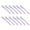 Light purple, variant on Duck Bill Hair Clips for Sectioning,Duck Billed Hair Clips Hair Cutting Clips