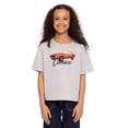 thumbnail image 2 of Camaro Girls Embellished Graphic Tee with Short Sleeves, Sizes 4-16, 2 of 6