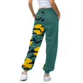 thumbnail image 6 of Women Halloween Cute Ghost Print Jogger Pants JIANLAI Drawstring Elastic Waist Casual Sweatpants With Side Pockets, Loose Fit Fall Festival Loungewear Trousers, 6 of 8