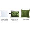 thumbnail image 4 of Home Soft Things Textured Velvet 2 Piece Pillow Shell Set - Calla Green - 26" x 26", 4 of 4