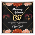 thumbnail image 2 of To My Wife My Love My Friend Inseparable Necklace, 2 of 20