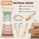 thumbnail image 3 of Juego de instrumentos musicales de madera Montessori Toys LeeQee de 1 a 3 años, 3 of 7