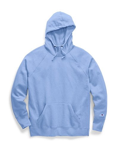 blue champion hoodie women's
