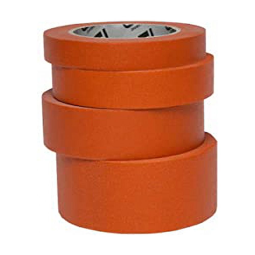 Colad Orange Automotive Refinishing Painters Masking Tape, Cars Vehicles Autobody Paint Bulk Set 900019 (3/4 in. x 54 yd. (48 Rolls)