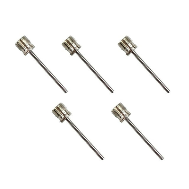 Bgsha Pompe à Aiguille pour Gonfleur de Ballon de Football, Adaptateur de Valve de Ballon de Rugby et de Basketball, Broche à Air X10