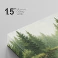 thumbnail image 6 of Canvas Print Forest Landscape Wall Art Modern Nature Decorative for Living Room Bedroom - 24x24, 6 of 8