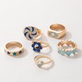 thumbnail image 4 of Joint Ring Set Cute: 6PCS Stackable Midi Finger Ring for Women Girl, 4 of 8