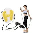 thumbnail image 2 of Waist Twisting Disc Massage Waist Twisting Board With Pull Rope Engineering Exercise Twisters Boards With Massage Foot Sole For Waist Foam Yoga Brick Yoga Brick Firm Yoga Mat Game Yoga Props Yoga Mat, 2 of 7