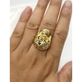 thumbnail image 5 of Skull Matching Rings His and Her Rings Couple Rings Wedding Ring Men Wedding Band, 5 of 8