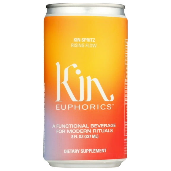 (Pack of 6) KIN Euphorics NA Mocktail Spritz Energy 4 Pack 32 Fo