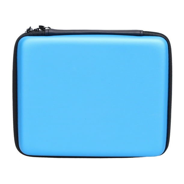Estuche Con Almacenamiento Soporte Protector Duro para 2DS() Azul