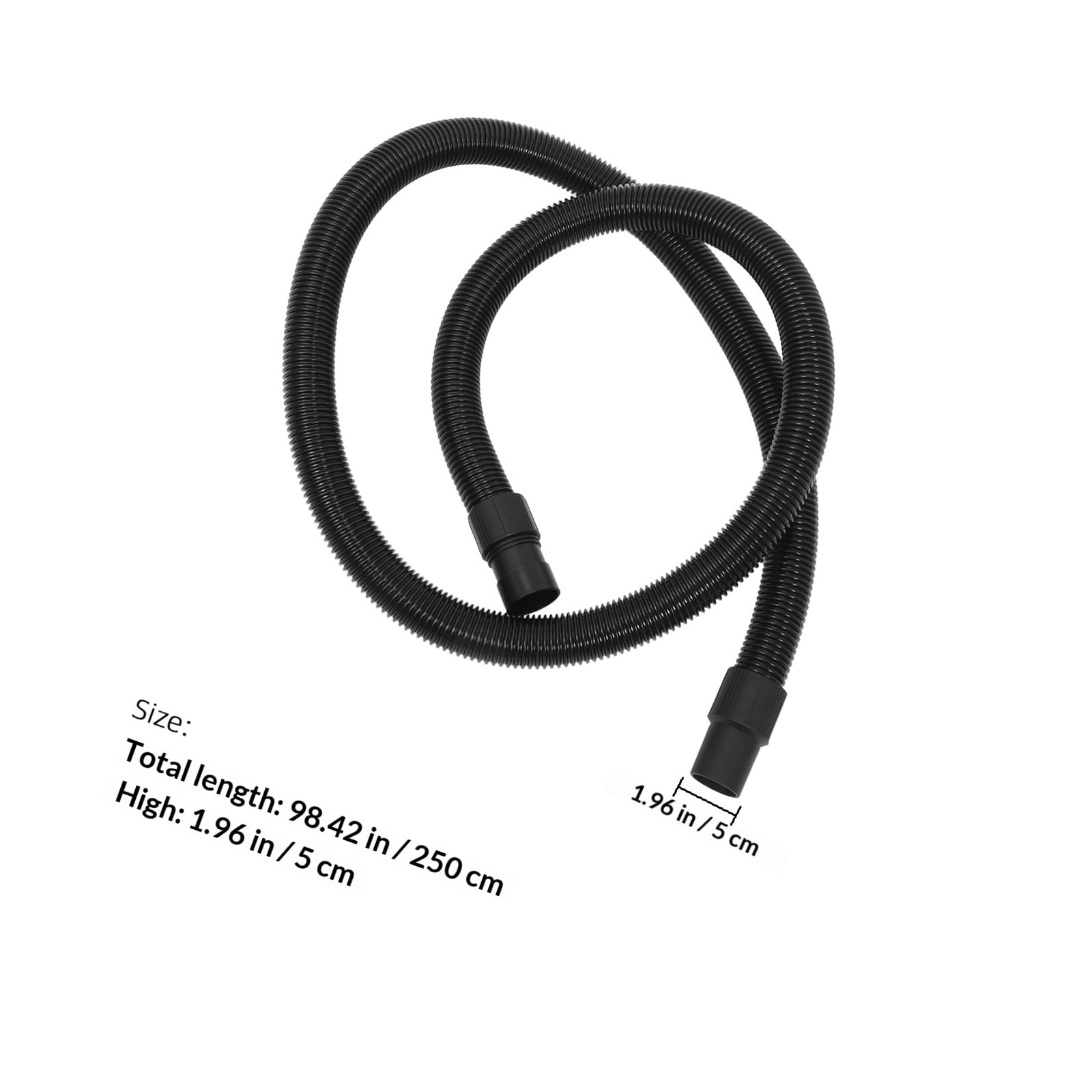 SKISUNO Durable Black Vacuum Hose Extension Compatible – picture 6