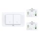 thumbnail image 1 of Kit de interruptor inalámbrico de luz autoalimentado e impermeable XUK, 1 of 7
