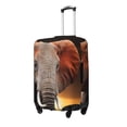 thumbnail image 2 of Disketp Elephant Sunset In Kenya Elastic Travel Luggage Cover Travel Suitcase Protective Cover For Trunk Case Apply To 18''-32'' Suitcase Cover (Luggage not included)-Small, 2 of 9