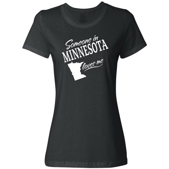 Inktastic Someone in Minnesota Loves Me Women's T-Shirt