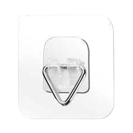 1pc Adhesive Plate Hangers Plate Hangers for Wall Multi-purpose Adhesive Hangers for Display Premium Adhesive Picture Hangers for Decorative Plates Photo Frames Paintings Wall Art(Clear 5.7x5.7cm)