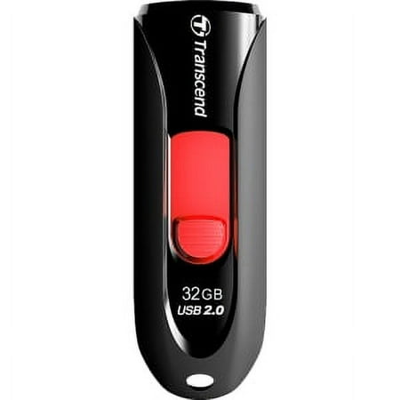 UPC: 0760557827962 | 32GB JETFLASH 590 FLASH DRIVE USB 2.0 BLACK