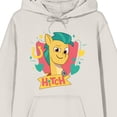 thumbnail image 6 of My Little Pony Generation 5 Hitch Long Sleeve Sand Adult Hooded Sweatshirt-XL, 6 of 7