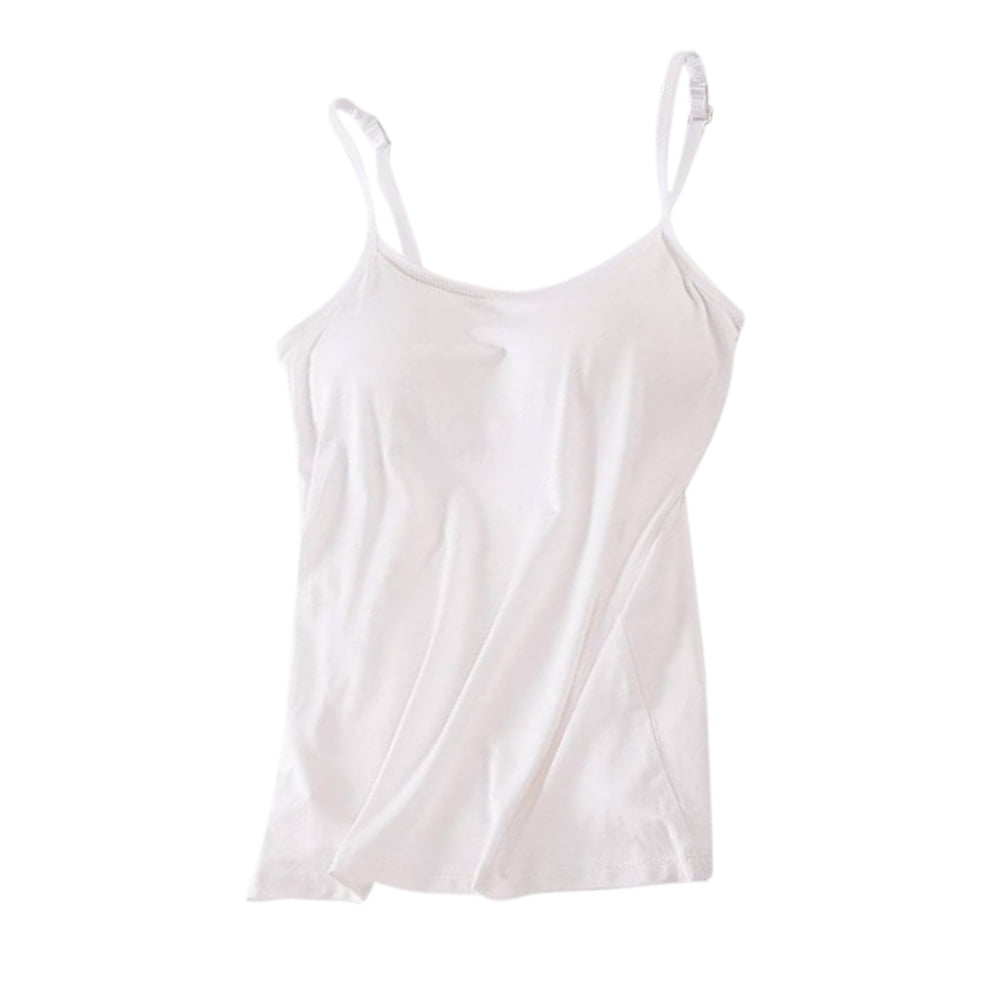 Big Clearance! Women Home Camisole Padded Double Layer Wire Free