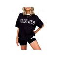 thumbnail image 3 of Graphic Tee - Mother Gothic tshirt, trendy alternative metal core tee, old english mother tshirt, oversized mom tee, goth mom, 3 of 6
