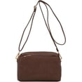 thumbnail image 1 of GHSDFBB Triple Zip Small Crossbody Bag, 1 of 6