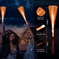 thumbnail image 2 of Varitas de fibra óptica YOFOBU con iluminación LED, color naranja brillante, 90 unidades, 2 of 7