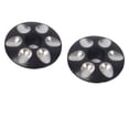 thumbnail image 2 of 2 piezas de aleación de aluminio para bicicleta tapa de vástago Negro Sunnimix Casquillo superior de auriculares de bicicleta, 2 of 6