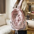 thumbnail image 2 of Star Pendant Planet Theme Large Capacity Preppy Backpack, Nylon Waterproof Lightweight School Daypack, Fashion Travel Commuter Bag, 2 of 4