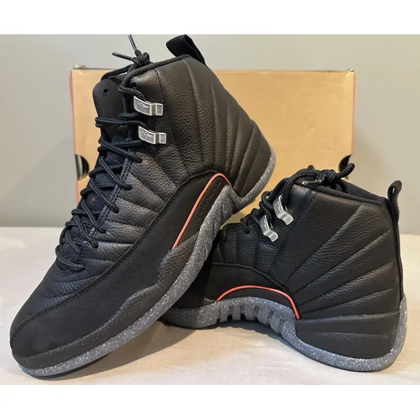 Ni - ke Air Jordan 12 Retro Utility Black DC1062-006 Men’s Size 8