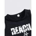 thumbnail image 5 of Bagilaanoe 2pcs Toddler Baby Boy Short Pants Set Sleeveless Letter Print Tank Tops + Shorts 12M 18M 24M 3T 4T 5T Kids Casual Summer Outfits, 5 of 8