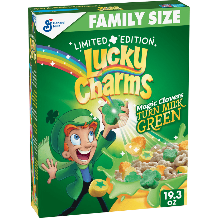 Lucky Charms 2013 Limited Edition Breakfast Cereal St. Patrick's Day