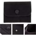thumbnail image 2 of ZOUSSIQI 2pcs Watch Storage Bag Jewelry Storage Bag Packaging Bag Linen Organizer Bag Organizer for Purse Travel Organizer Small Bags Jewelry Purse Bags Snap Jewelry Bag Button Case CA919-53196, 2 of 9