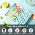 Ice Cube Trays with Lid and Bin Easy Release, Fast Freezing BPA