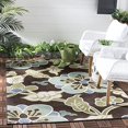 thumbnail image 2 of Safavieh Veranda Tapis Chocolat Intérieur Extérieur - 2 Pieds7 Pouces x 5 Pieds, 2 of 4