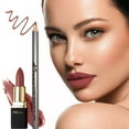 thumbnail image 3 of Khasana Lipstick & Lip Liner Set, Matte, Soft and Smooth Lip Color Kit, Vitamin E & C Infused for Nourishment, Hydration & Protection, Long Lasting, Color Matched Gift Set, 3 of 10