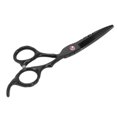 thumbnail image 1 of Tijeras de peluquero ANGGREK Tijeras Ergonómicas de Corte Plano de 6 Pulgadas de Acero Inoxidable Profesional, 1 of 8
