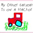 thumbnail image 2 of CafePress - My Other Carseat Is On A Tractor Infant Creeper - Baby Light Bodysuit, Size Newborn - 24 Months, 2 of 4