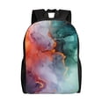 thumbnail image 1 of Fotbe Colorful Abstract Waves Mochila de Viaje para Laptop, Mochila Ejecutiva Delgada y Resistente 15.6", 1 of 8