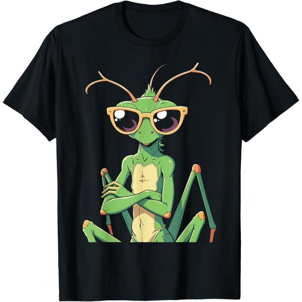 Mantis Praying Mantis para niños, niñas, hombres, mujeres, insectos, camiseta