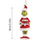 thumbnail image 3 of Decoración Del Árbol Del Monstruo Verde Navidad divertido monstruo verde árbol decoración fiesta fiesta árbol artesanía suministros (15), 3 of 6