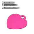 thumbnail image 4 of Pet ID Tags, Metal Engraving Tags, Heart-Shape Dog ID Tag, 10 Color Blank Tags with Key Rings, 20 Pack, 4 of 6